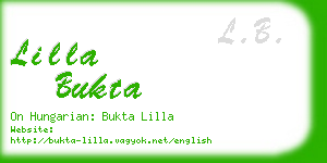 lilla bukta business card